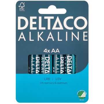 AA alkaline 4-pack