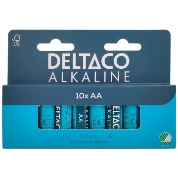 AA alkaline 10-pack