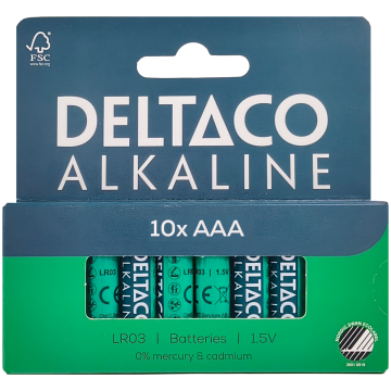 AAA Alkaline 10-pack