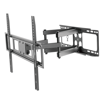 Fullt bevegelig veggfeste, buet skjerm, 37"-70", 35 kg, svart
