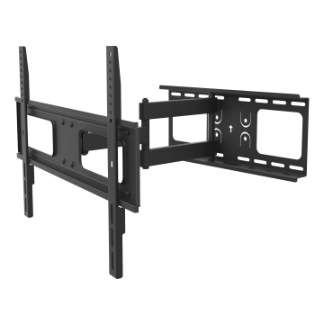 Wall mount for tv/screen, 37"-75",  max 50kg, 3 leads, black
