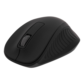 Wireless optical mouse 2.4GHz, 3 buttons with a scroll, black