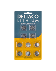 CR2032 Lithium 10-pack